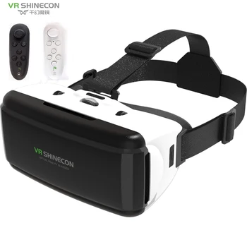 VR SHINECON KASTI G06 VR Prillid 3D Prillid Virtuaalne Reaalsus Prillid VR Peakomplekt KARP Google papp Smartp