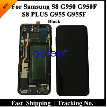 ZUIDID Super AMOLED LCD-Samsungi S8 G950 LCD-S8 G950F LCD-Samsungi S8-Ekraan LCD-Ekraan Touch Digitizer Assamblee