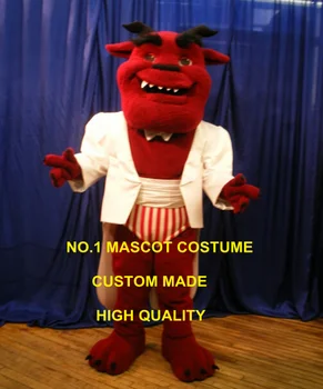 Ülikooli Uus Punane Metsaline Maskott Kostüüm Kohandatav Cartoon Kurat Monster Metsaline Teema Anime Cosplay Kostüümid Kostüüm 2415
